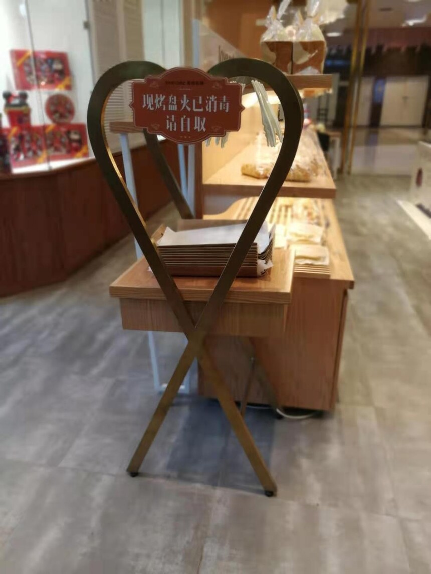 不鏽鋼面包展示櫃